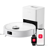 roborock Q7 L5 Robot Vacuum and Mop Combo, 8,000Pa Suction, Upgraded from Q5 Pro, Dual Anti-Tangle System, LiDAR Navigation, No-Go Zones, Self-Charging Robotic Vacuum Cleaner, White