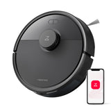roborock Q7 L5 Robot Vacuum and Mop Combo, 8,000Pa Suction, Upgraded from Q5 Pro, Dual Anti-Tangle System, LiDAR Navigation, No-Go Zones, Self-Charging Robotic Vacuum Cleaner, White