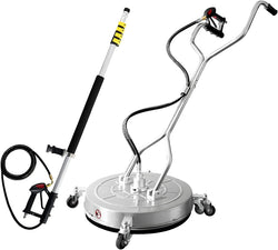 janz 24'' Surface Cleaner and 24 FT Telescoping Wand