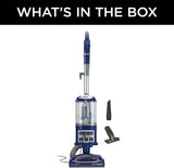 Shark Upright Vacuum, Navigator Lift-Away Deluxe with Large Dust Cup Capacity, HEPA Filter, Swivel Steering, Upholstery Tool & Crevice Tool, Blue, NV360