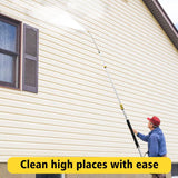janz 24'' Surface Cleaner and 24 FT Telescoping Wand