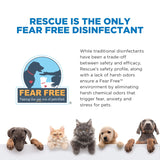 REScue Canister Wipes 12 Pack & Gallon Concentrate & RTU 32oz Disinfectant – Disinfectant Cleaner for Vet Use, Designed to Clean Kennels, Litter Boxes & More