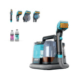 Shark StainStriker Portable Carpet Upholstery & Area Rug Cleaner, Bonus XL Tool & Full-Size Cleaning Solution, Stain & Odor Remover, Perfect for Car Interiors, 4 Cleaning Tools, Nordic Blue, PX202BRN