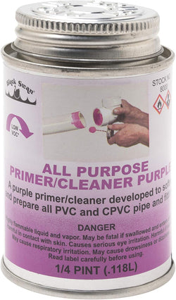 FixtureDisplays® All Purpose Primer/Cleaner (Purple) 1 pt. Each 08010-BLACKSWAN-12PK-NPF