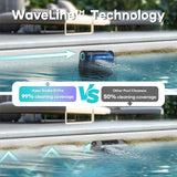 AIPER Scuba S1 Pro Cordless Robotic Pool Cleaner, Horizontal Waterline Cleaning, Smart Navigation, 180-Min Battery Life, Ideal for In-Ground Pools up to 2,150 Sq.ft