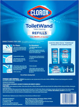 CLOROX ToiletWand Toilet Cleaning Refills, Disinfecting Scrubbing Pads, 20 Count (Pack May Vary)
