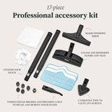 Dupray Neat Steam Cleaner with 17-Piece Kit – Powerful, chemical-free cleaning for floors, cars, tiles, upholstery, kitchen appliances, grout, and more. *Kills 99.9% of Bacteria and Viruses