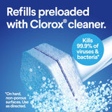 CLOROX ToiletWand Toilet Cleaning Refills, Disinfecting Scrubbing Pads, 20 Count (Pack May Vary)