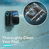 AIPER Scuba S1 Pro Cordless Robotic Pool Cleaner, Horizontal Waterline Cleaning, Smart Navigation, 180-Min Battery Life, Ideal for In-Ground Pools up to 2,150 Sq.ft